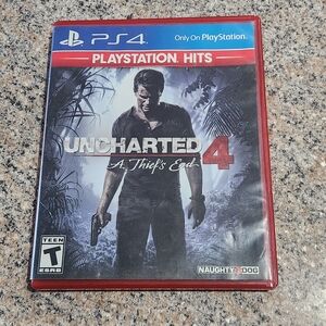 Sony Uncharted 4: A Thief's End PS4 - Playstation Hits Rated T For Teen